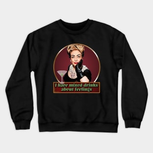 Joan Crawford Feelings Crewneck Sweatshirt